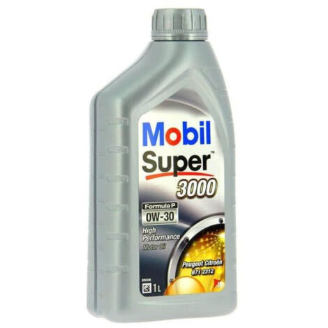 MOBIL Huile-Additif SUPER 3000 Formula-P - Synthetique / 0W30 / 1L