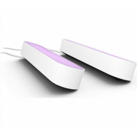 Lampe connectée Philips Hue Hue Play Pack x2 - Blanc