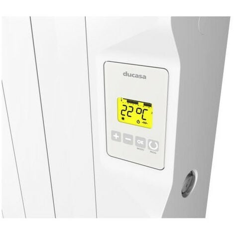 RADIATEUR ELECTRIQUE MURAL-SERIE  AVANT-DGP-600W-BLANC DUCASA - 0.636.267