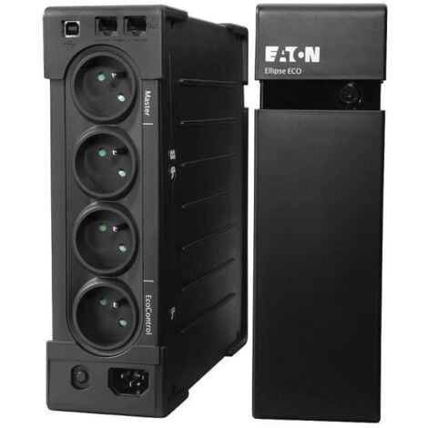 Onduleur Eaton Ellipse ECO 1600 USB FR - Off-Line UPS - EL1600USBFR - 1600VA 8 prises FR