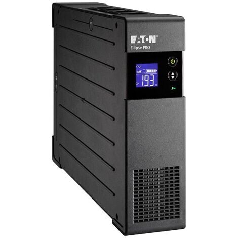 Eaton – Onduleur Line Interactive 1200VA – 750 Watts – AVR pour correction de tension – Écran LCD – Prises EcoControl pour économie d'énergie