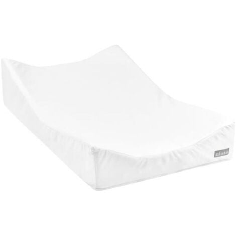BEABA, SOFALANGE, Matelas a Langer, Made in France, Concept Brevete, Plan a langer incline, Limite les reflux, Blanc