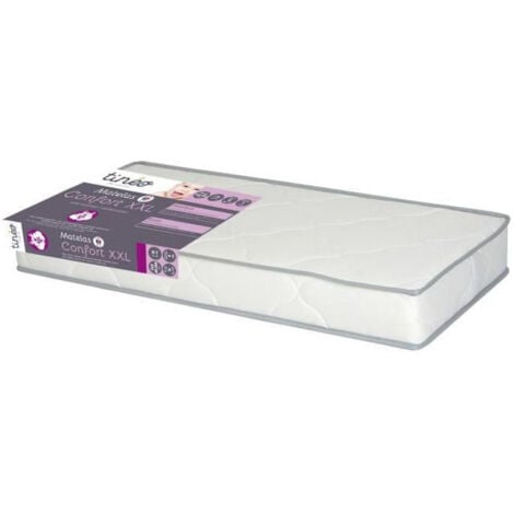 TINEO Matelas Confort XXL 60x120cm