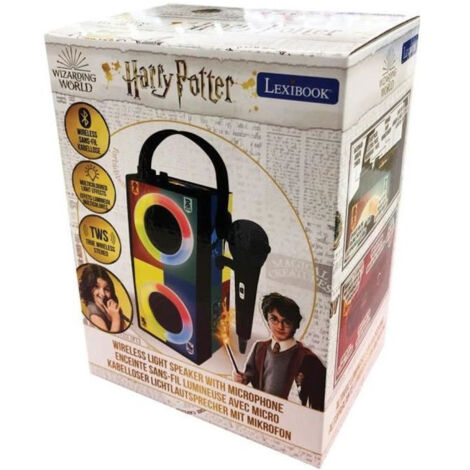 HARRY POTTER - Enceinte Bluetooth portable - lumieres et microphone (1/5)