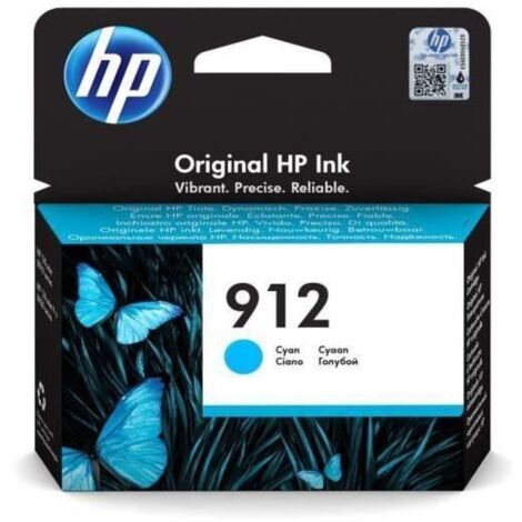 HP Cartouche jet dencre 912 - Cyan - Jet dencre - 315 pages