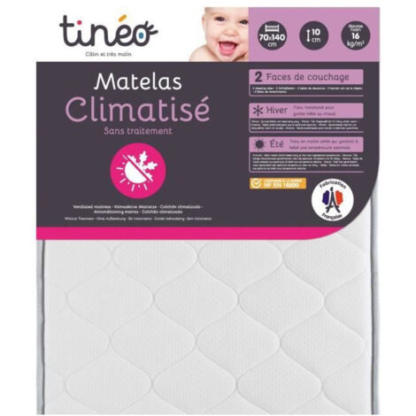TINEO Matelas climatise 60x120x10