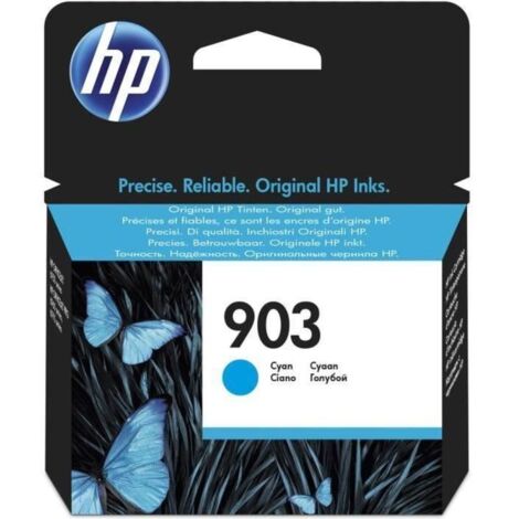 HP 903 Cartouche d'encre cyan authentique (T6L87AE) pour HP OfficeJet Pro 6950/6960/6970