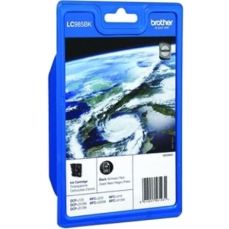 Brother LC985BK Cartouche dencre Noir (1/3)