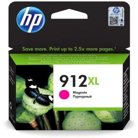 HP Cartouche jet dencre 912XL - Magenta - Jet dencre - Rendement eleve - 825 pages
