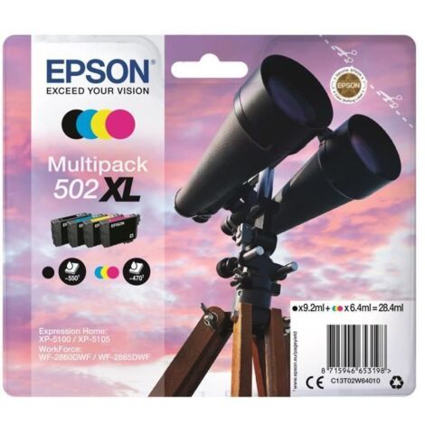 EPSON Multipack cartouches Jumelles - NCMJ XL 502 (1/2)