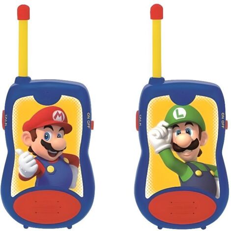 SUPER MARIO Talkie-walkies enfant 120 metres de portee - LEXIBOOK (1/3)