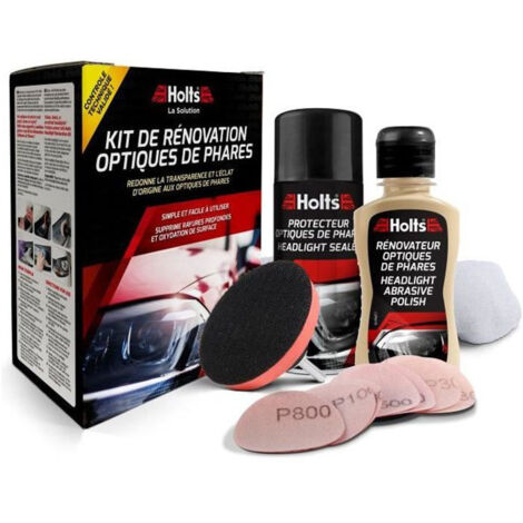 HOLTS Kit Renovateur doptique de phare
