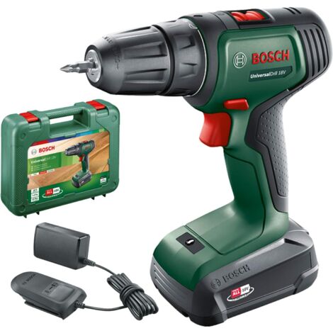 Bosch Perceuse-visseuse sans-fil UniversalDrill 18 1 batterie 1,5Ah coffret