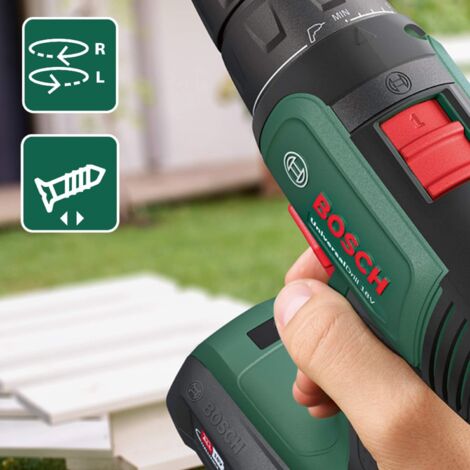 Bosch Perceuse-visseuse sans-fil UniversalDrill 18 1 batterie 1,5Ah coffret