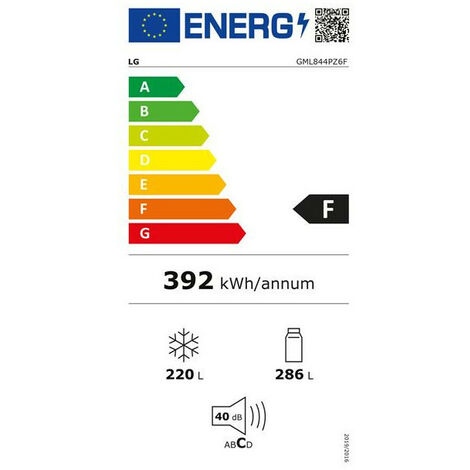 LG Réfrigérateur Américain GML844PZ6F Argenté