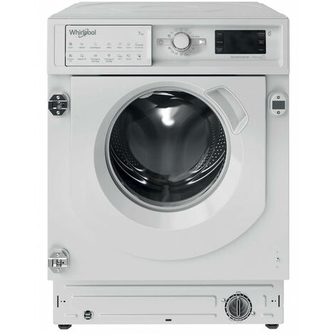 Whirlpool – Lave-linge intégrable 7 kg 1400 tours/min – Moteur induction silencieux – Fresh Care+ préserve la fraîcheur – BIWMWG71483FRN (1/10)