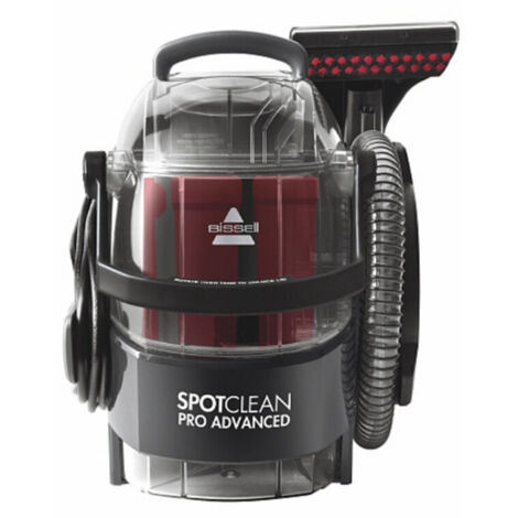 Bissell – Aspirateur à main Spotclean Pro Advanced 750W – Nettoyage humide multi-surfaces – Niveau sonore 82dB – Pour espaces confinés