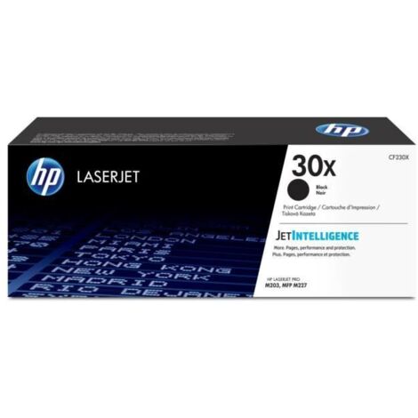 Cartouche de Toner HP 30X (CF230X) noir pour HP LaserJet Pro M203/MFP M227