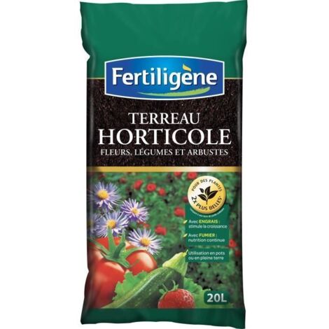 FERTILIGENE Terreau Horticole - 20 L