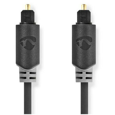 Câble audio optique  TosLink Male  TosLink Male  5.0 m  Rond  PVC NEDIS - CABW25000AT50
