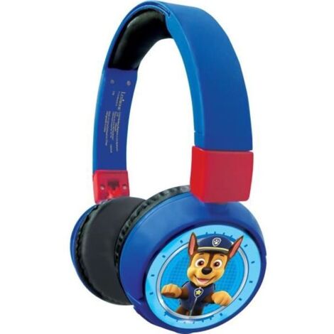 PAT PATROUILLE Casque 2-en-1 Bluetooth et filaire confortable et pliable pour enfants avec limitation de son - LEXIBOOK (1/5)