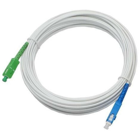 Cable fibre optique pour Freebox 10m00