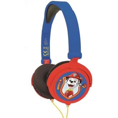 PAT PATROUILLE Casque Casque stereo filaire pliable pour enfants avec limitation de volume decoute - LEXIBOOK (1/5)