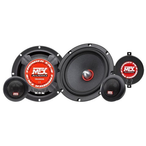 MTX Haut-parleurs kit 2 voies TX465S - 16,5 cm - 80W