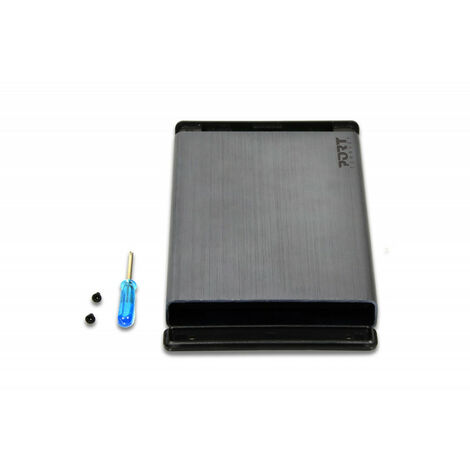 Boitier externe Port Designs USB Type C pour disque dur SATA 2.5 Gris