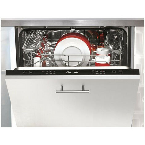 BRANDT - Lave-vaisselle 45 cm BRANDT DFS1010B Noir - Livraison Gratuite