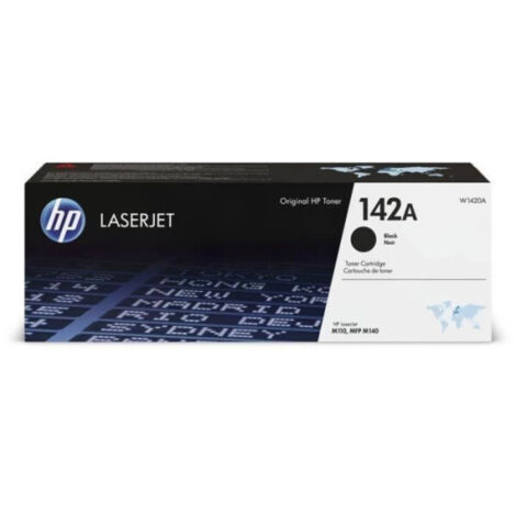 Cartouche Toner Authentique Noir W142A - HP - Pour Laserjet M110, M140 (1/6)
