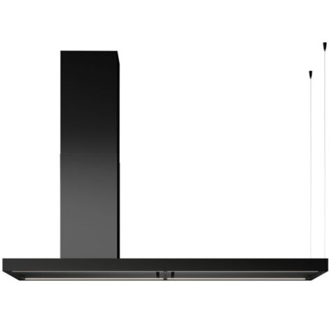 Hotte îlot 175 cm – Aspiration périmétrale 470 m³/h – 4 vitesses – Éclairage LED intégré – Classe énergétique C – Falmec - ELLE2720