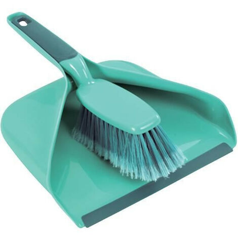Leifheit 41410 Balai et Pelle à Main Turquoise Pratique (1/10)