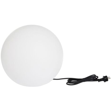 Lumisky – Boule lumineuse filaire 40cm – Éclairage d'ambiance extérieur – Alimentation secteur 220V – Résistante IP44 pour usage extérieur