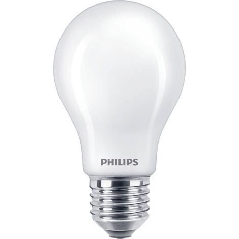 Philips ampoule LED Standard E27 100W Blanc Chaud Dépolie Verre Compatible Variateur, verre (1/5)