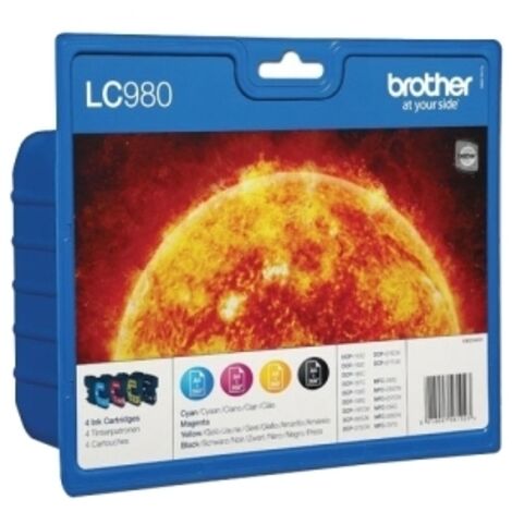Brother LC980 Cartouches dencre Multipack Coul... (1/3)