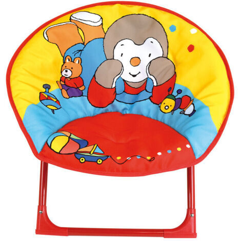 Siege lune T'Choupi pliable pour enfant - FUN HOUSE