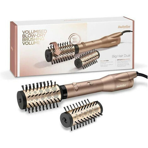 Brosse soufflante rotative 650W – 2 vitesses + fonction ionique – Cordon rotatif 2,5 m – Brosse céramique 50 mm pour volume – Babyliss - AS952E