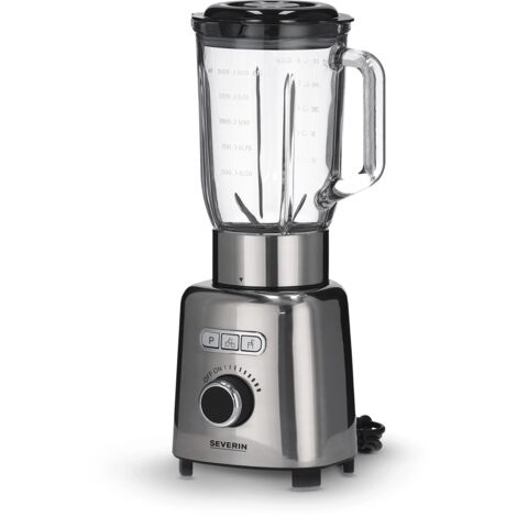 Blender - SEVERIN - SM3710 - 1000 W - Bol en verre 1,5 L - Inox