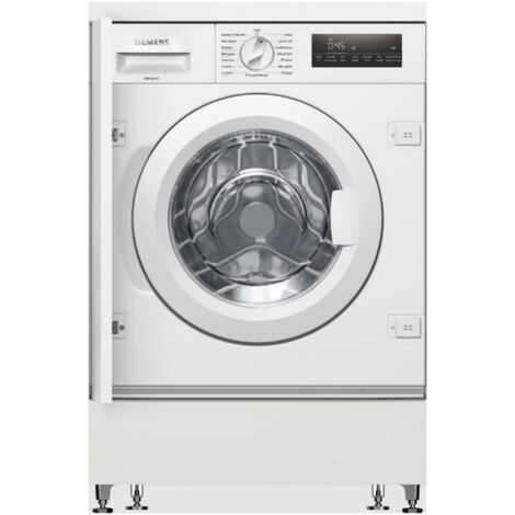 Siemens – Lave-linge encastrable 8 kg 1400 tr/min – WI14W549FF – Moteur iQdrive silencieux – Gestion automatique de l'eau – Éclairage intérieur tambour (1/6)