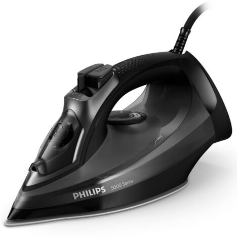 Philips – Fer à repasser vapeur 2600 W – Semelle SteamGlide Plus – Débit vapeur 45 g/min – Coup de vapeur 200 g/min – Réservoir 320 ml - DST5040