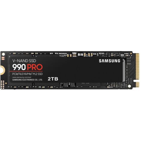 Samsung – Disque SSD interne portable 2 To – Vitesse de lecture jusqu'à 7 450 Mo/s – Idéal pour gaming et création de contenu – Noir