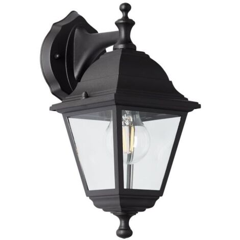 BRILLIANT Applique extérieure descendante NISSIE noir E27 1x60W (1/6)