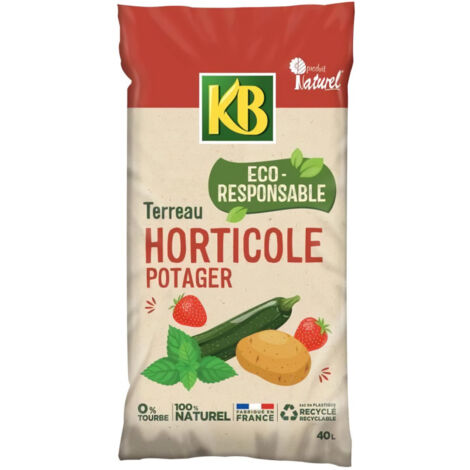 Kb Terreau Horticole Potager Naturel 40L