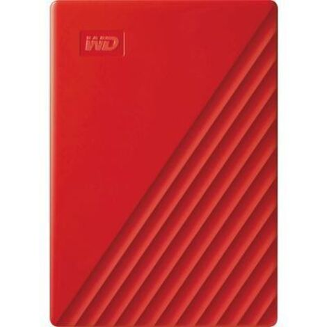 Disque Dur Externe Western Digital My Passport 4 To Rouge (1/3)