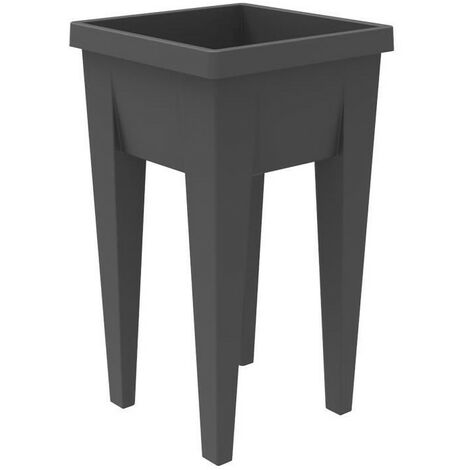 Espace Potager Vegétable EDA URBAN - 4 bouchons d'évacuation - L38,5 x P38,5 x H68 cm
