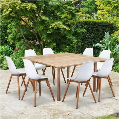 Table de repas extensible en acacia