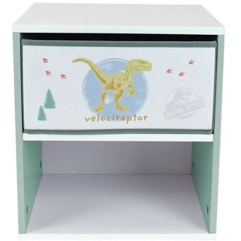 Table de chevet Jurassic World vert (1/3)