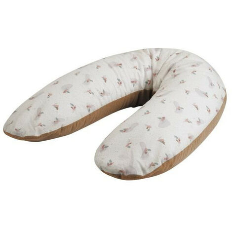 Coussin de maternité éponge microfibre Noisette TINEO