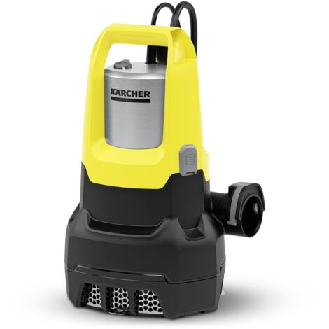 Kärcher – Pompe d'évacuation eau chargée 22.000 – Capacité 22.000L/h – Préfiltre pour déchets – Pour chantiers humides